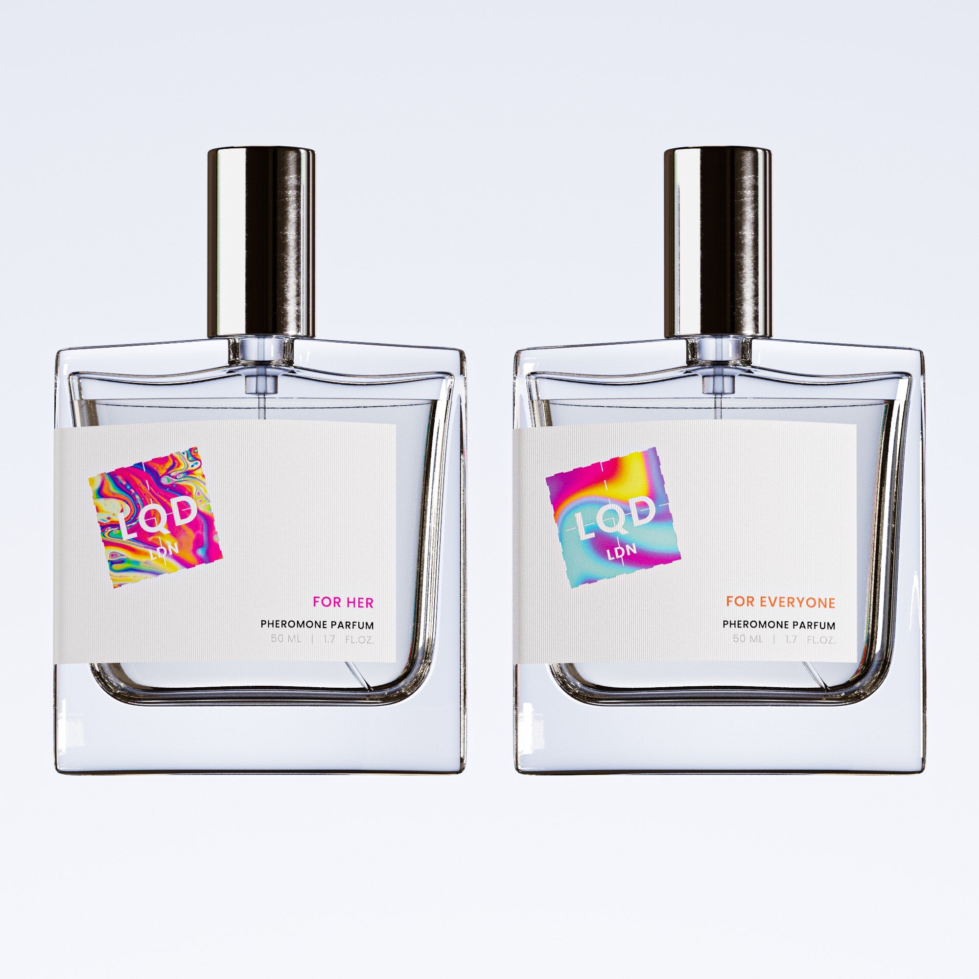 Partner Edition x2 50ml  | V1 | Pheromone Perfume  Liquid London For Her For Everyone 