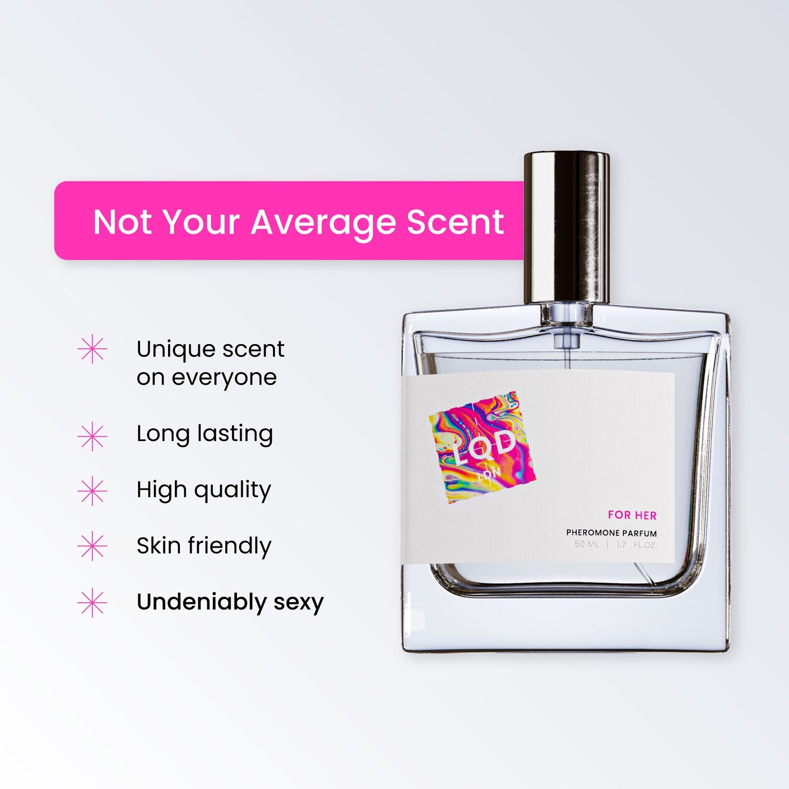 For Her | V1 | Pheromone Perfume 10ml  Liquid London   